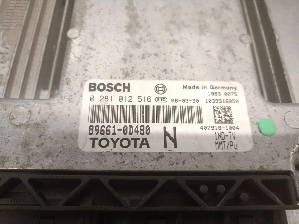 896610D480 CENTRALINA MOTORE / 0281012516 BOSCH / 5173510 PER TOYOTA YARIS _P9_ - Immagine 4 di 4