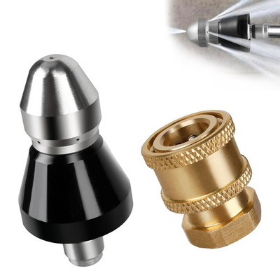 #ad Pressure Washer Sewer Jetter Nozzle Upgrade 2025 Sewer Cleaning Tool High Pr... $43.73