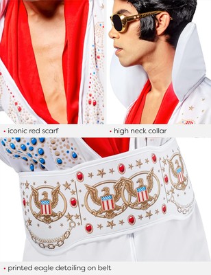 Cintura Stile Elvis Con Testa Di Leone - Edizione Limitata 2022, Design Originale