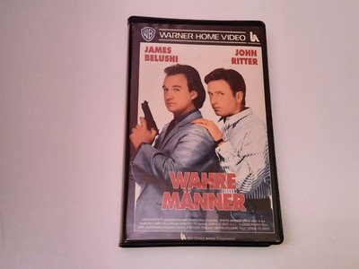 Wahre Männer 1987 VHS German PAL Warner Video Großbox Jim Belushi John Ritter