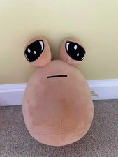 22cm Pou Plush,My Pet Alien Pou Plush Toy,9 Inch Emotion Alien Plushie
