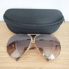 CARRERA PORSCHE Design sunglasses Vintage Teardrop 5623 125mm Gold with Case