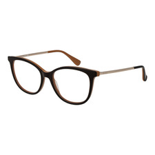 Max Mara MM5008 050 Lunettes De Vue Designer Marron Carrées 52mm
