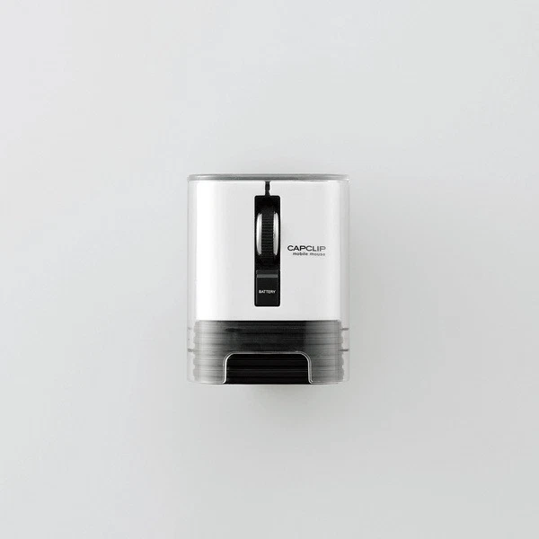 ELECOM CAPCLIP Bluetooth Mouse IOS Compatible 3Button S Size White New Japan - Image 3 of 4