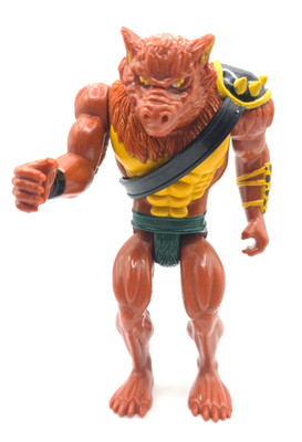 Vintage 1985 Thundercats Jackalman Action Figure LJN Evil Mutant Faction Works