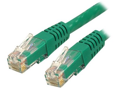 StarTech.com C6PATCH3GN 3 ft. Cat 6 Green Molded UTP Patch Cable