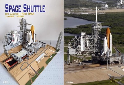 1/400 US 39A Space Shuttle Launch Site 3D Printed Painted Finished Model Kit