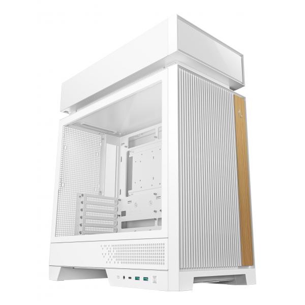 Deepcool Bianco Case Cl660 Wh Torre Atx Argb Usb-C Ventole Incluse - Immagine 2