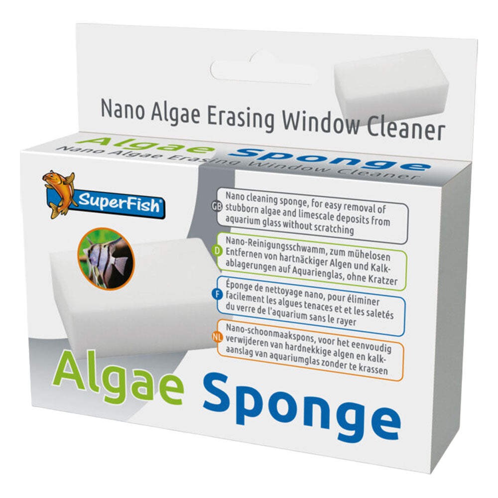 SuperFish Algae Sponge - Nano Aquarium Window Cleaner