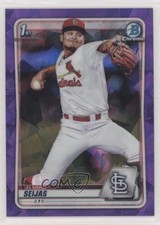 2020 Bowman Chrome Sapphire Edition Purple 11/20 Alvaro Seijas #BCP-60 0g4
