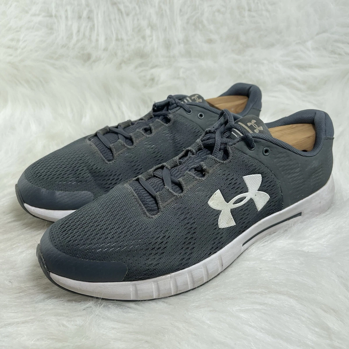 Under Armour Mens Micro G‎ Pursuit 3020219-400 Blue Running Shoes Sneakers 11 4E Under Armour Micro G Pursuit Sneakers for Men for Sale  main image 2