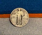 (#102789) Standing Liberty Quarter: 1924 D    Good   (see video!)