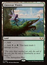 Llanowar Wastes 165/230 Commander: Edge of Eternities