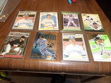 Edgar Martinez Seattle Mariners Hall of Fame Lot of 40  Baseball Cards with 4 rc