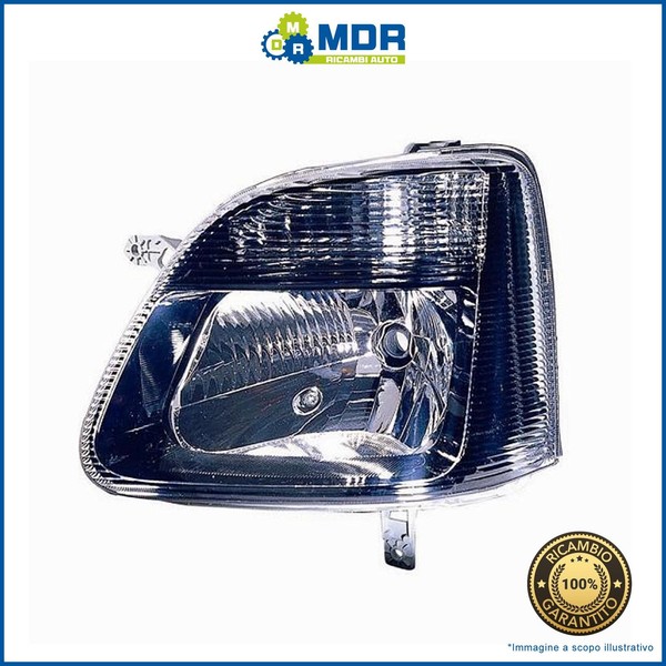 Scheinwerfer Vorne Links Parabel Schwarz - Links - Suzuki Wagon R 02- >-image
