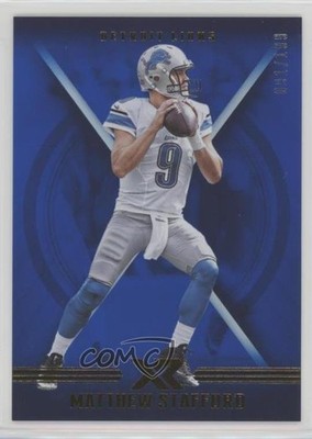 2017 Panini XR Blue /199 Matthew Stafford #36 3l1