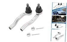 2pcs Front Outer Tie Rod Ends Kit Suspension Steering Tie Rod End for Honda CR