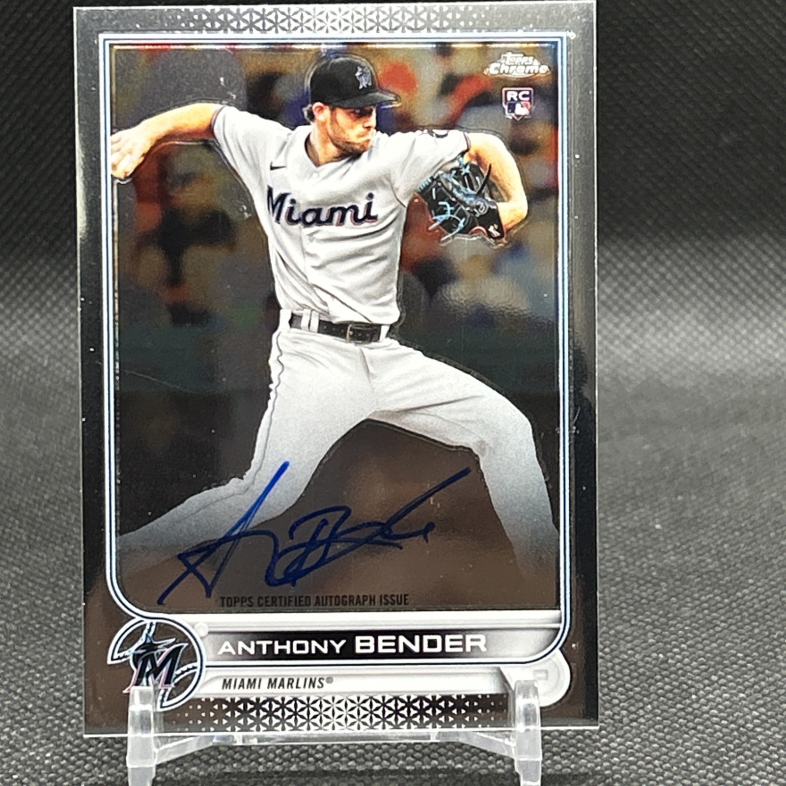 2022 Topps Chrome - Rookie Autographs Anthony Bender #RA-AB (AU, RC)