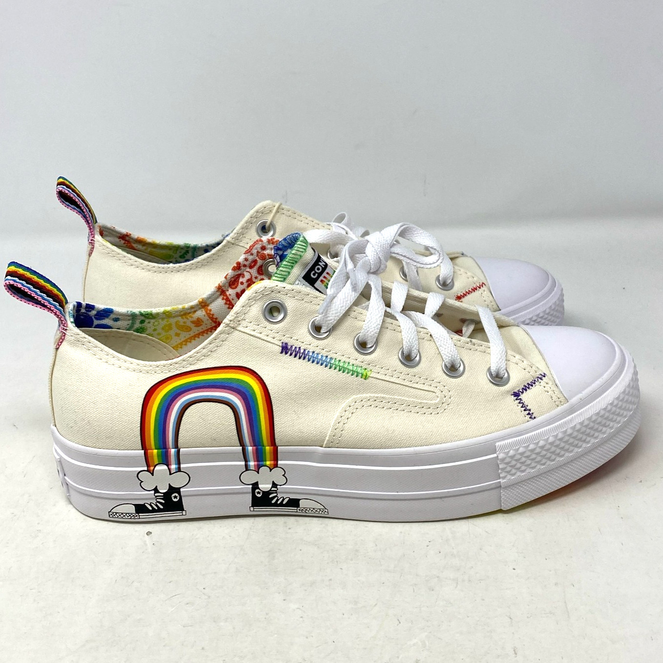 Converse CT All Star A02264C Lift Platform Ivory Unisex Sneakers Size Men 11 W13
