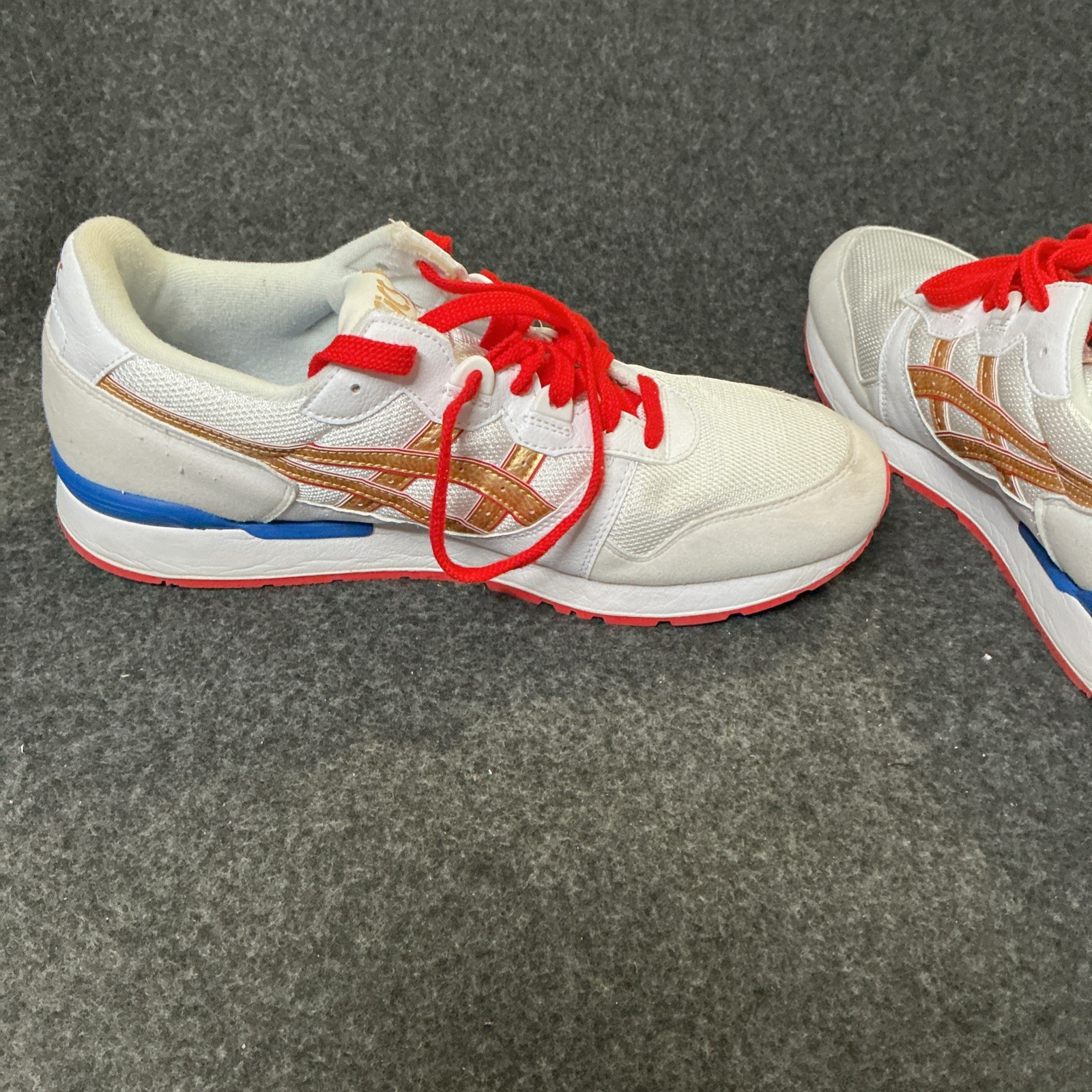 ASICS Gel Lyte 1 'White Pure Gold' Sneakers (Model 1201A517-100). Men's Size 12 thumbnail 6