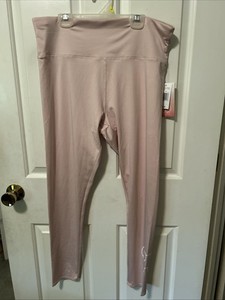 IVORY ELLA Womens Leggings Baby Pink Size XL  $49 - NWT