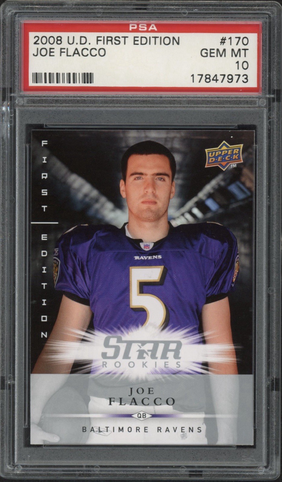 Joe Flacco Upper Deck First Edition #170 Base