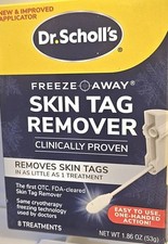 DR. SCHOLL'S Freeze Away SKIN TAG REMOVER-8 TREATMENTS