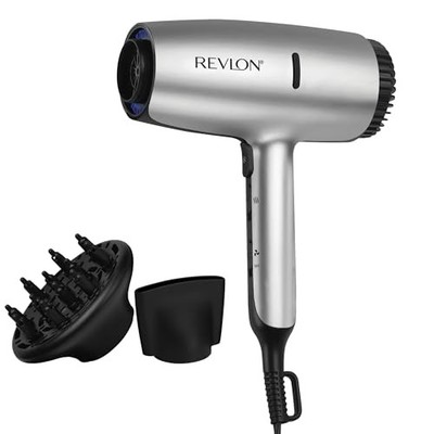 REVLON DRY MAX HAIR DRYER DIFFUSER NATURAL CURLS PREVENTS FRIZZ 1875 WATTS