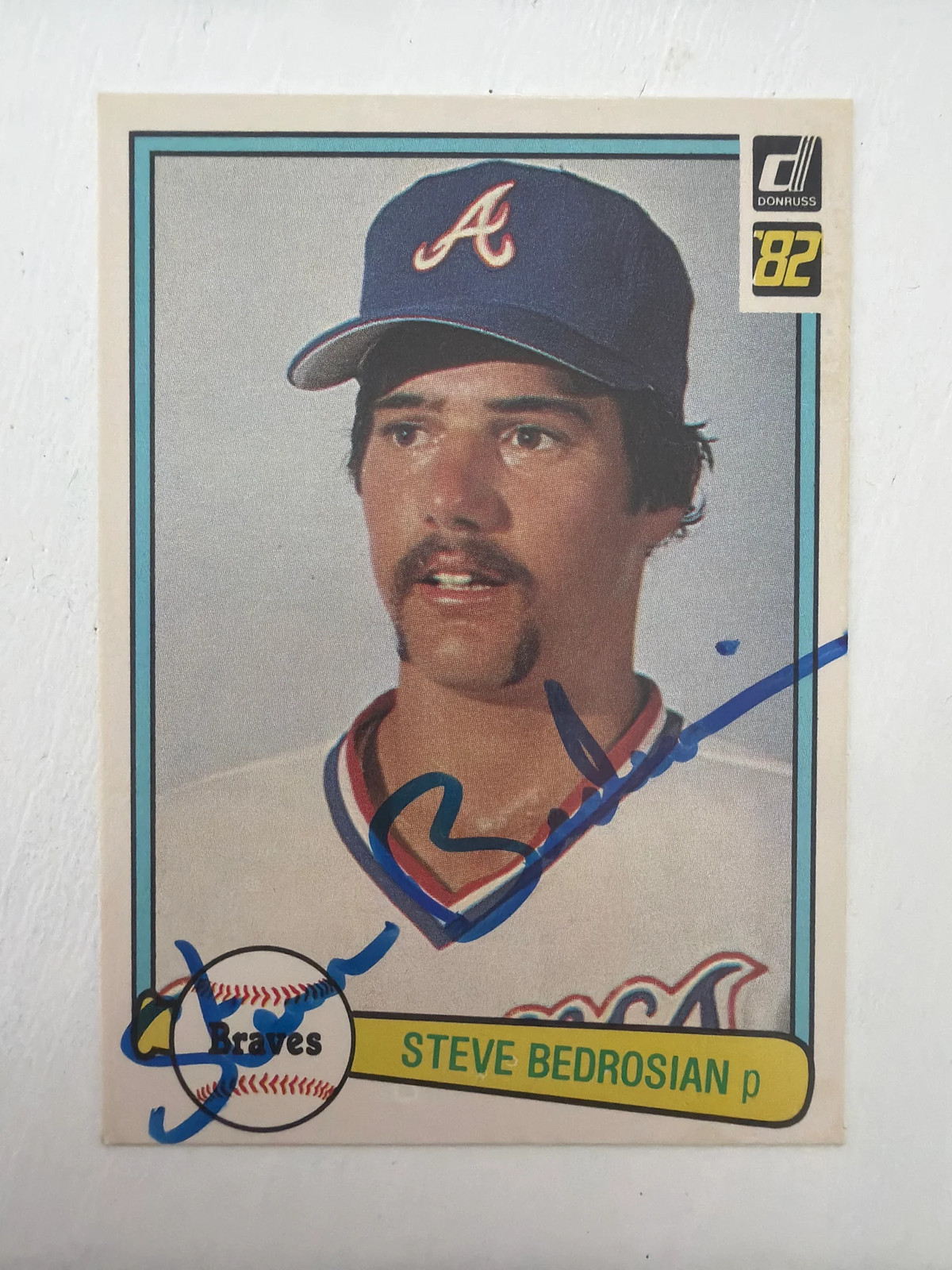 1982 Donruss Steve Bedrosian #401