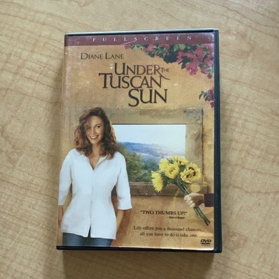 Under the Tuscan Sun DVD Full Screen Diane Lane Touchstone Pictures Drama
