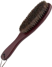 Clothes Brush Garment Brush Lint Remover Brush with Genuine Soft Horsehair and W