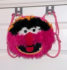 Disney Animal Backpack Kids Bag Plush Face Shaped Rucksack The Muppets Posh Paws