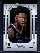 2025-26 Panini Signature Series Derik Queen RC Rookie #/199 Pelicans
