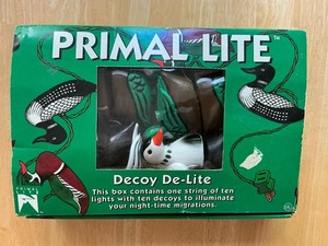 Primal Lite DECOY DE-LITE 10 Light 14’ String Duck Decoys Brand New 1993