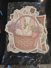 Easter Bunny Outdoor Decorations - Happy Easter Yard Signs with Stakes Spring