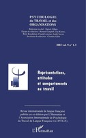 Gillot Claudine | RepréSentations, Attitudes Et Comportements Au Travail | Buch