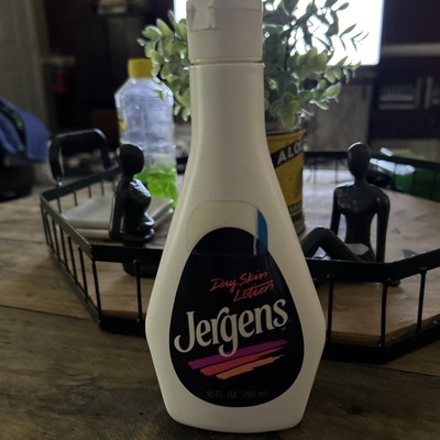 Vintage 1985 Dry Skin Lotions Jergens 12.5  FL Oz Prop Advertising USA Movie