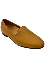 Vionic Women's Willa II Leather Slip On Loafers Camel Leather
