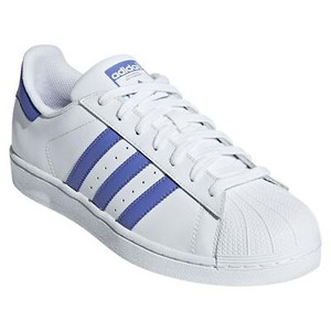 adidas ORIGINALS MEN'S SUPERSTAR TRAINERS SHOES SNEAKERS WHITE LILAC RETRO NEW | eBay