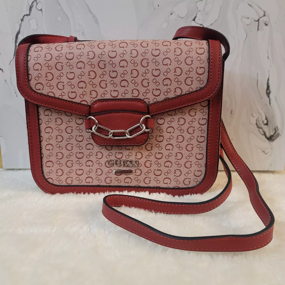 Guess crossbody shop red