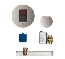 Mr Steam MSBUTLER1-RD-BN Butler Steam Shower Package BRUSHED NICKEL New