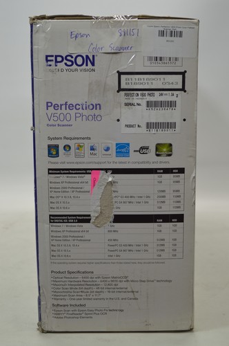 Epson Perfection V500 Photo Color Flatbed Scanner - 第 2/4 張圖片