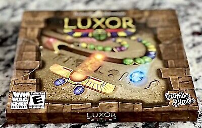 LUXOR PC CD-ROM Software GAME MAC PC Mumbo Jumbo PUZZLE