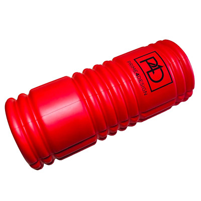 Prime4Design - Schaumstoffrolle zur Massage und Schmerzlinderung - rot mit Tasche