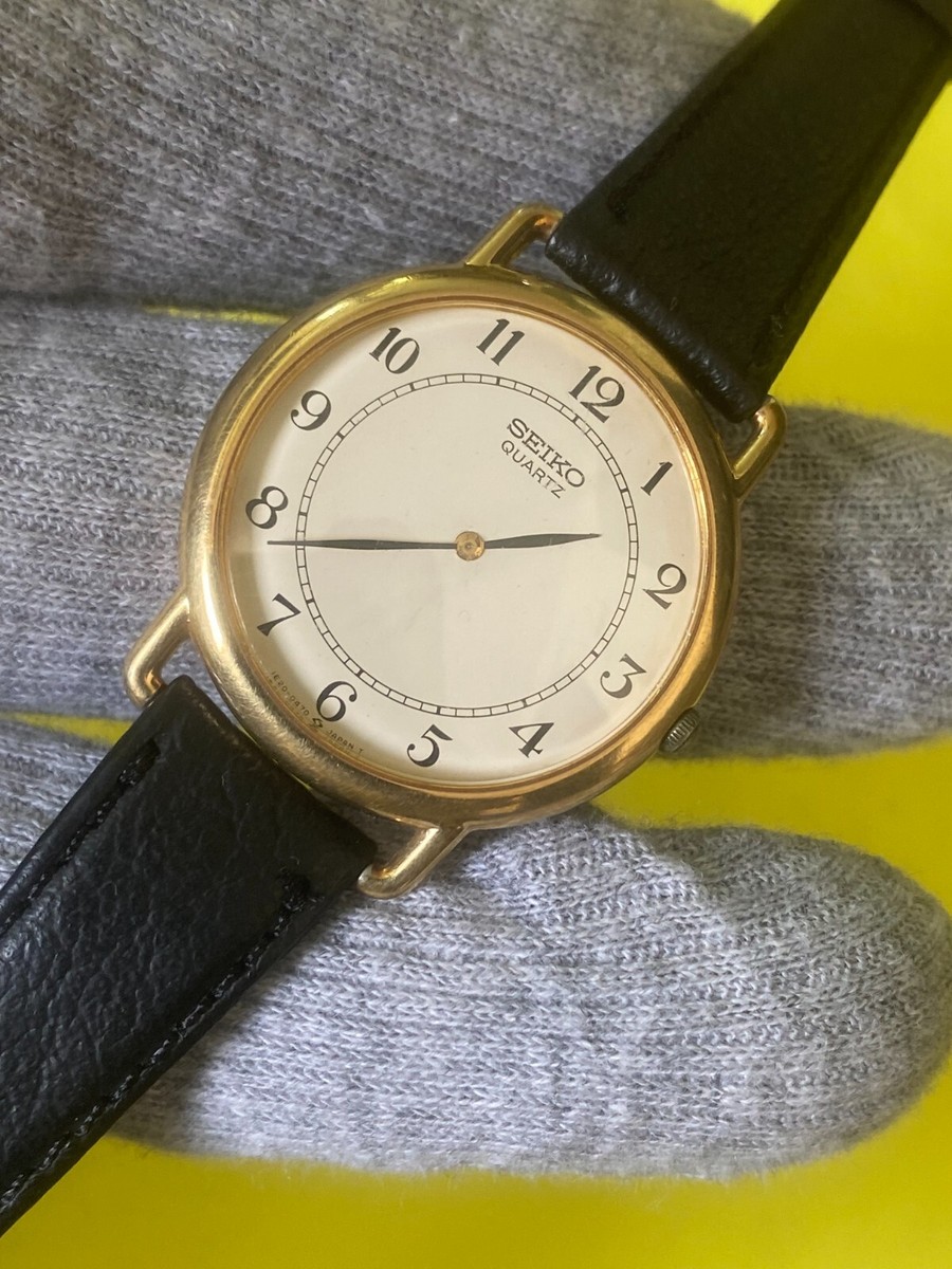 Vintage Seiko Chariot Quartz 1E20-0140 Unisex Watch | eBay