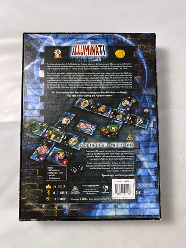 ILLUMINATI Die Welt Verschwörung DELUXE EDITION Pegasus Spiele - Vollständig - Bild 9 von 9