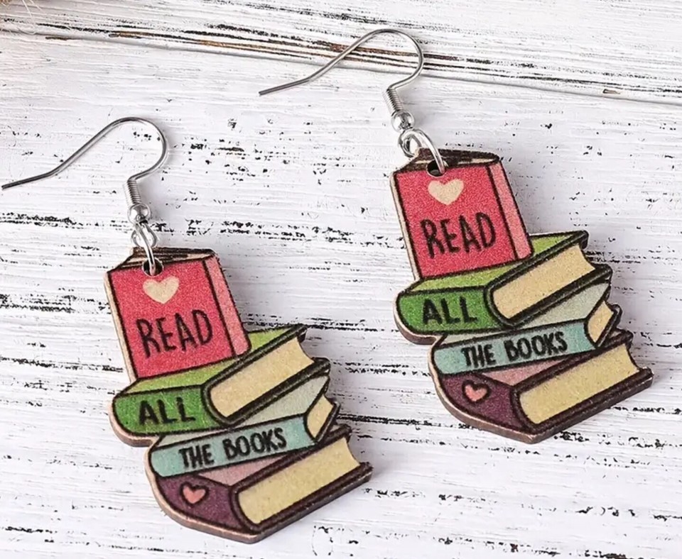 Book Lovers Earrings Book Earrings Fun Earrings Gift For Her eBay