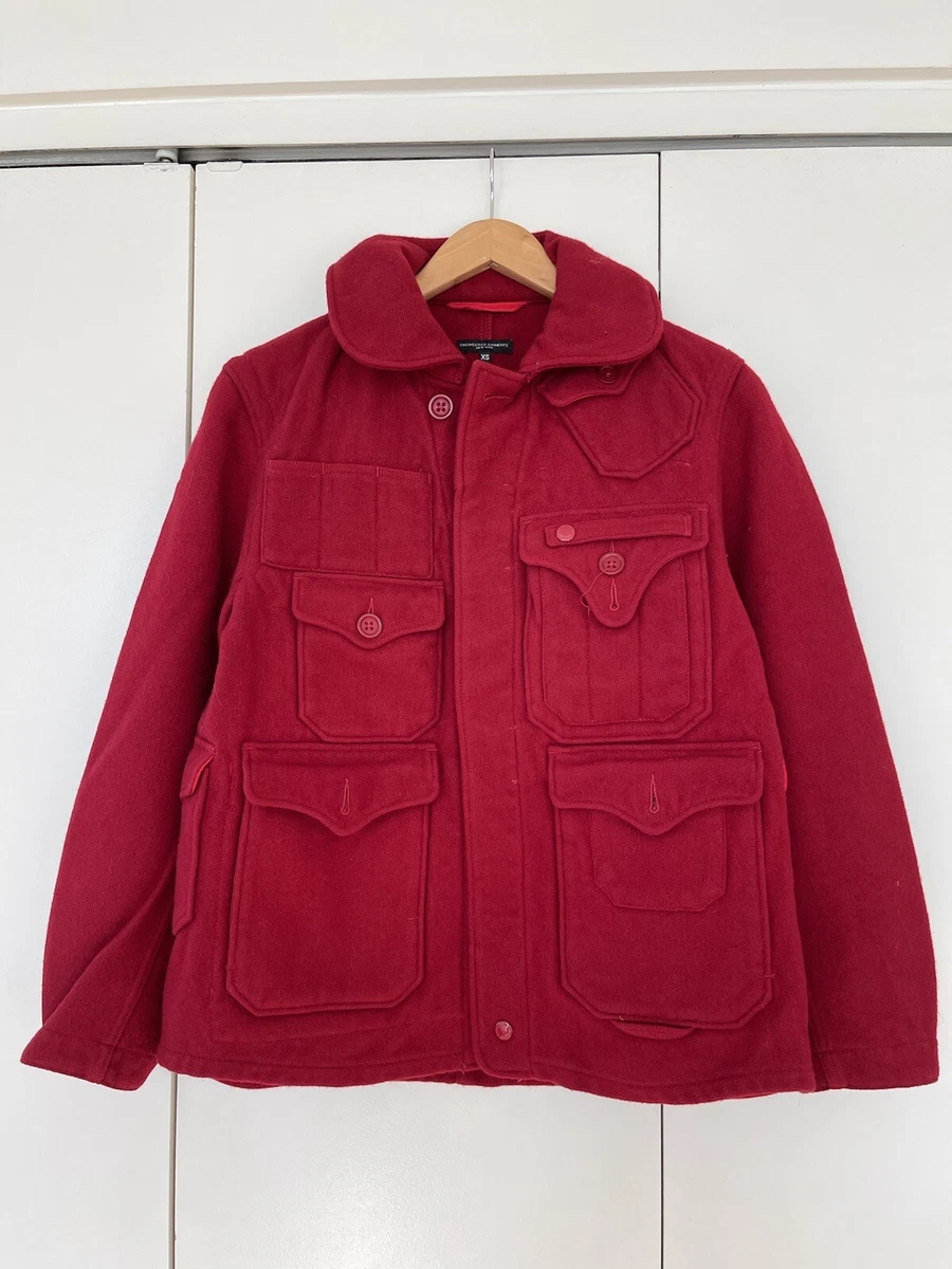 Engineered Garments Cruiser Jacket-Red XS