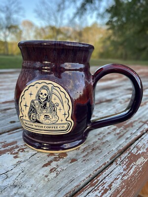 Death Wish Pi Day Grim Reaper Coffee Mug