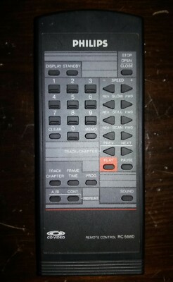 Remote Control Philips RC 5580 for cd player